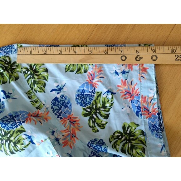 MBX Paradise Shirt Short Sleeve Premium Goods Tropical Button Down Mens L - Picture 14 of 16